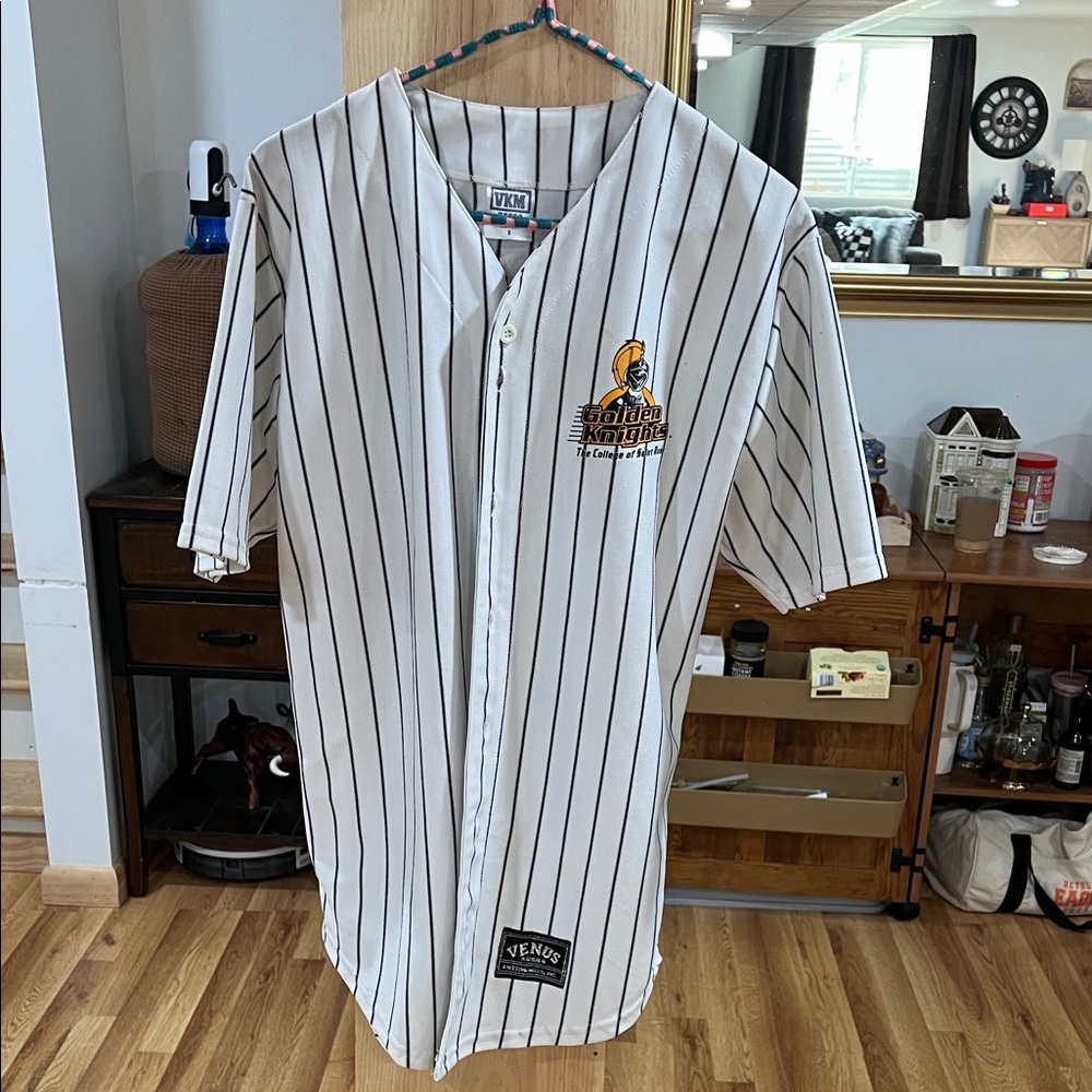 VENUS Striped Men's Jersey with Embroidered Logo